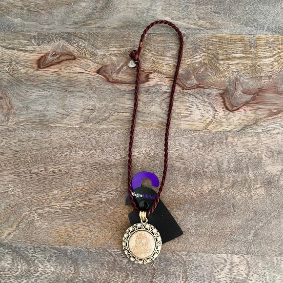 🍭6/$30 New (with defect) Magnabilities Victorian Style Pendant Necklace - Picture 2 of 8